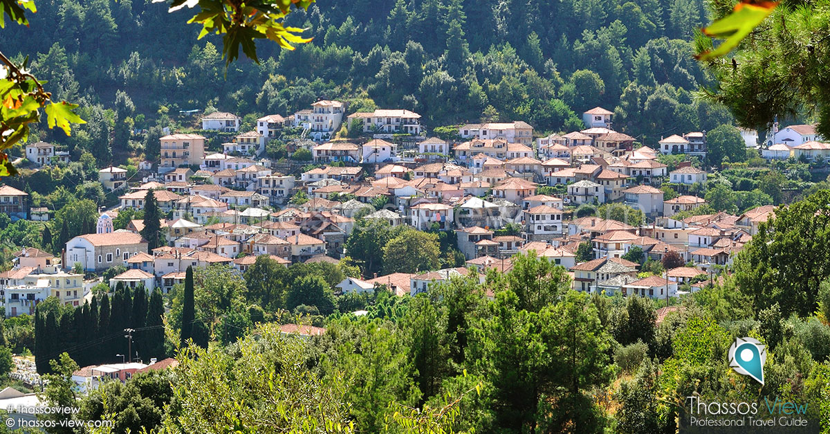 Potamia Village Thassos Villages